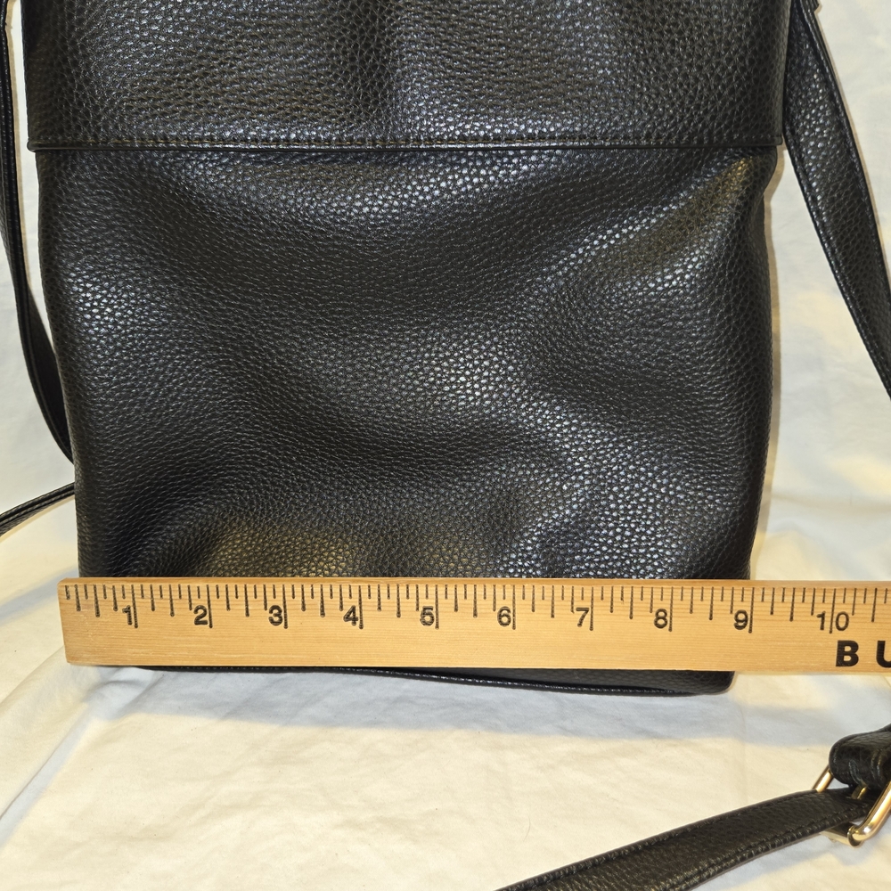 Nanette Lapore Black Crossbody Bag with Front Pocket - Picture 6 of 8